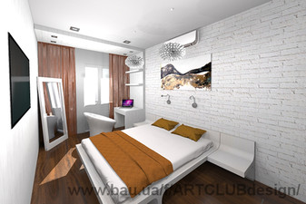 Дизайн интерьера спальни &mdash; ARTCLUB design